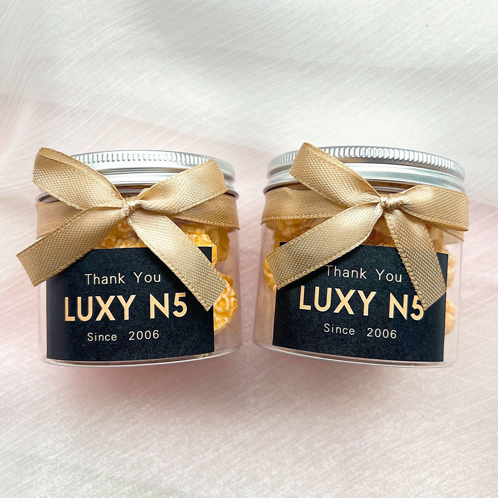 透明罐裝婚禮爆米花