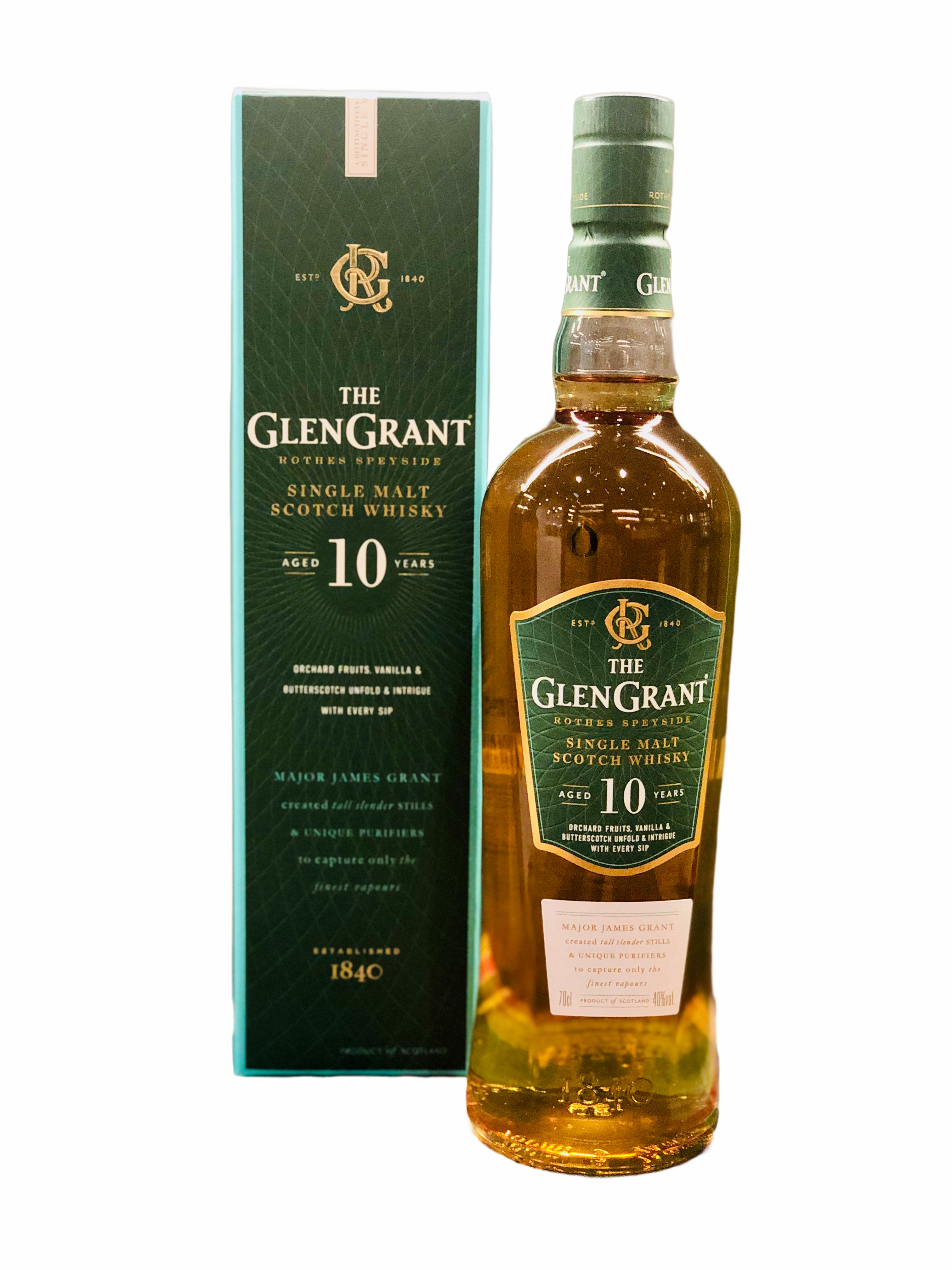 Glen Grant 10 Y Old Single Malt 格蘭冠  10年