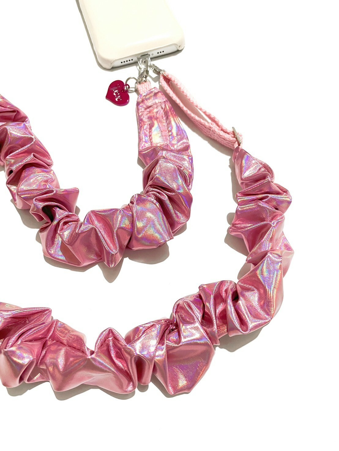 JCC 炫彩粉大腸圈背帶