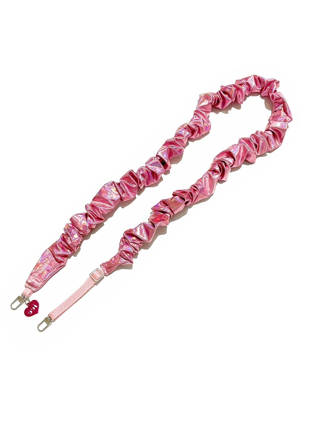 JCC 炫彩粉大腸圈背帶