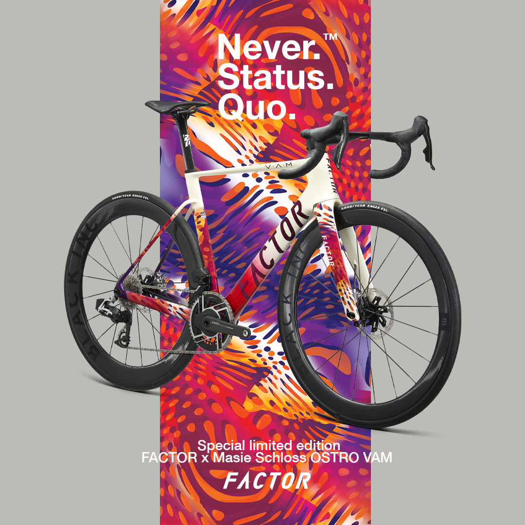 Factor Ostro VAM Maisie x HPH 公路車架- 女子環法特別版 2024 (不包車把)