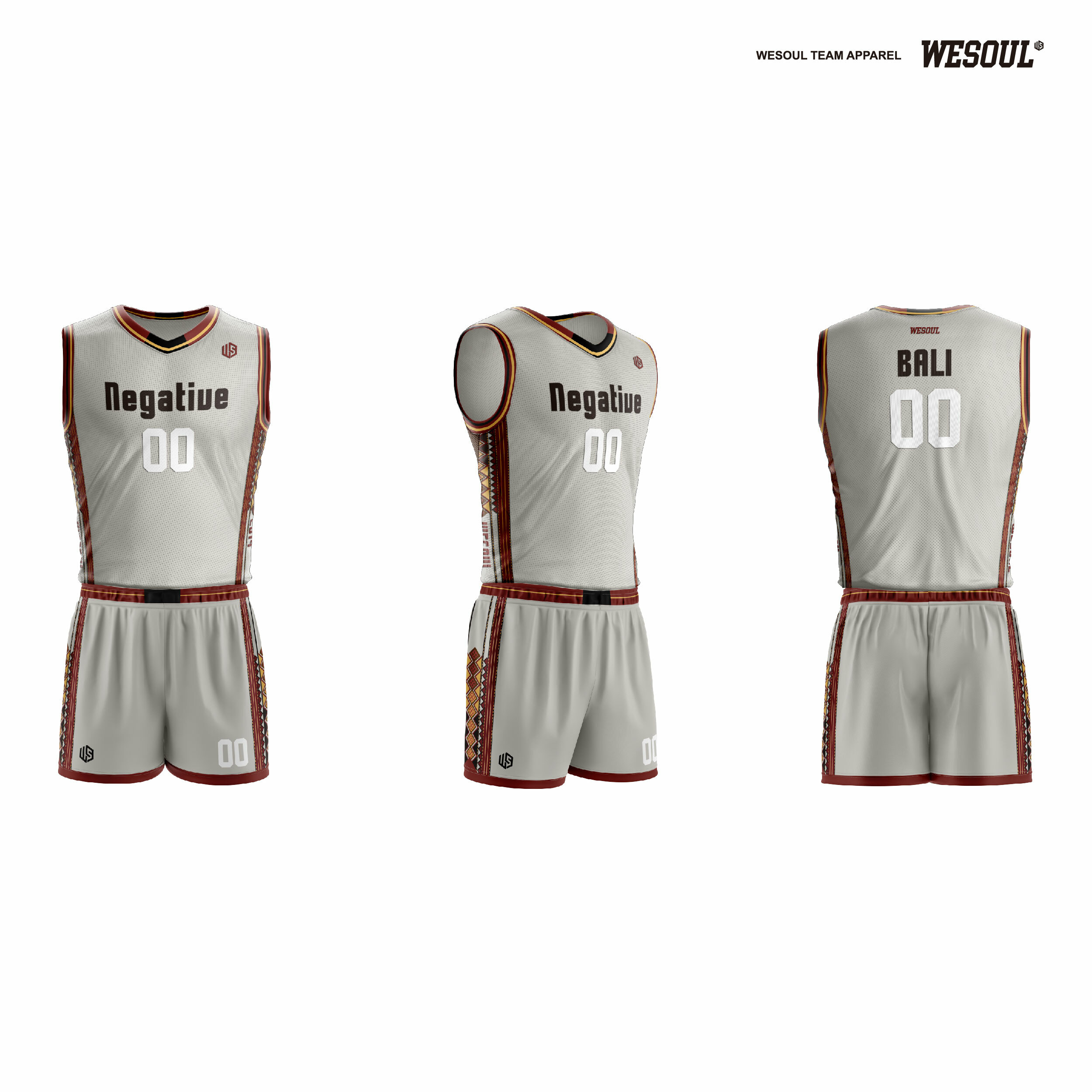 【WESOUL】WS24J021【系列1  Original me】全客製籃球服