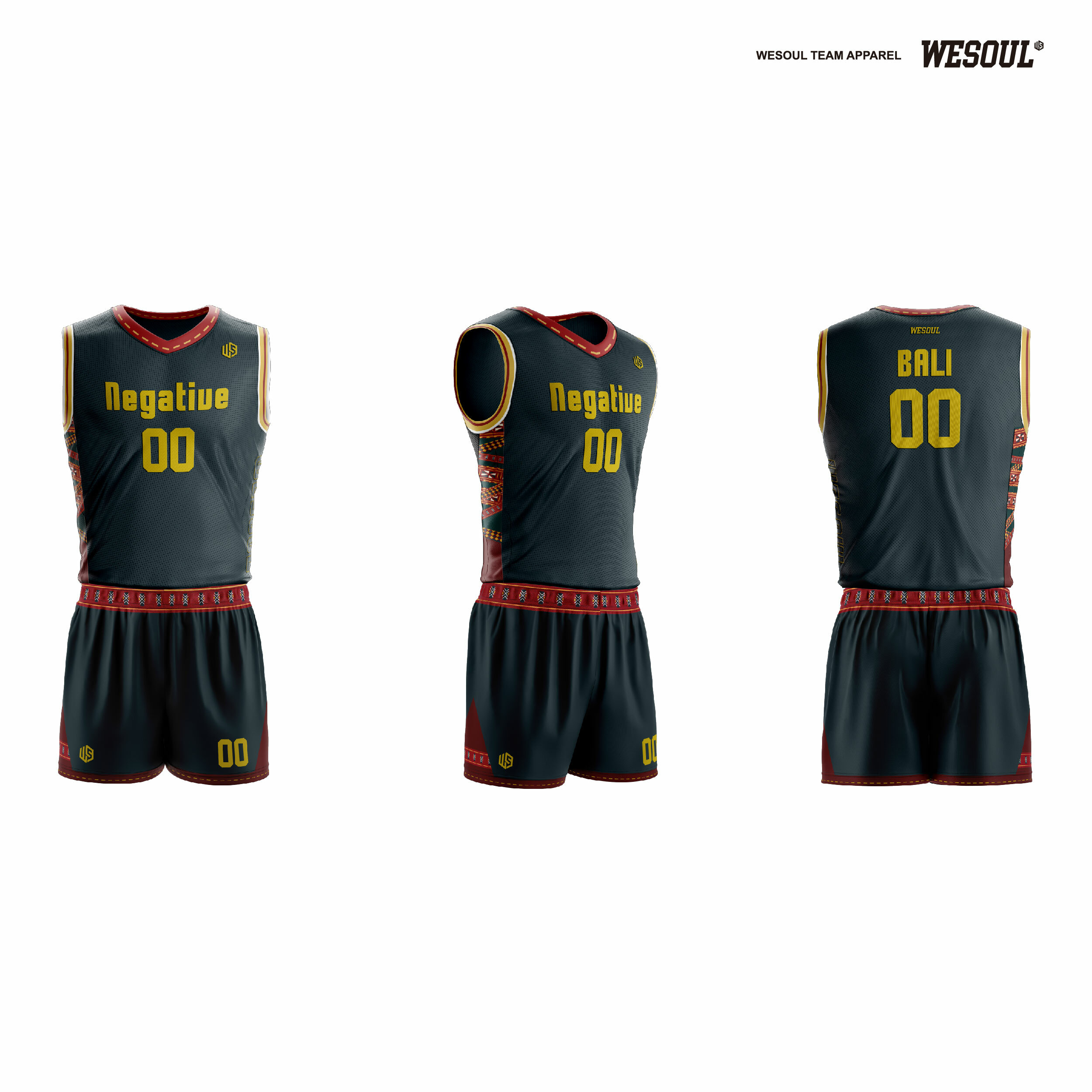 【WESOUL】WS24J022【系列1  Original me】全客製籃球服