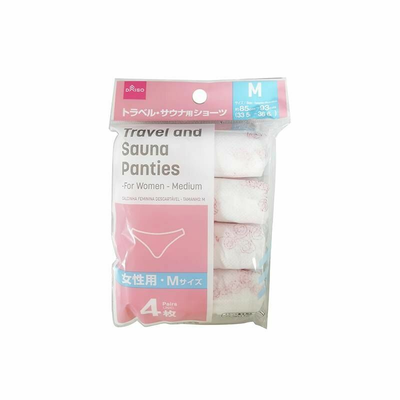 女用免洗內褲/M號 4入