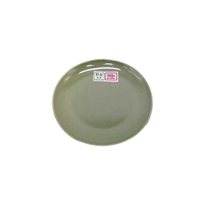 輕量餐盤/灰 18cm