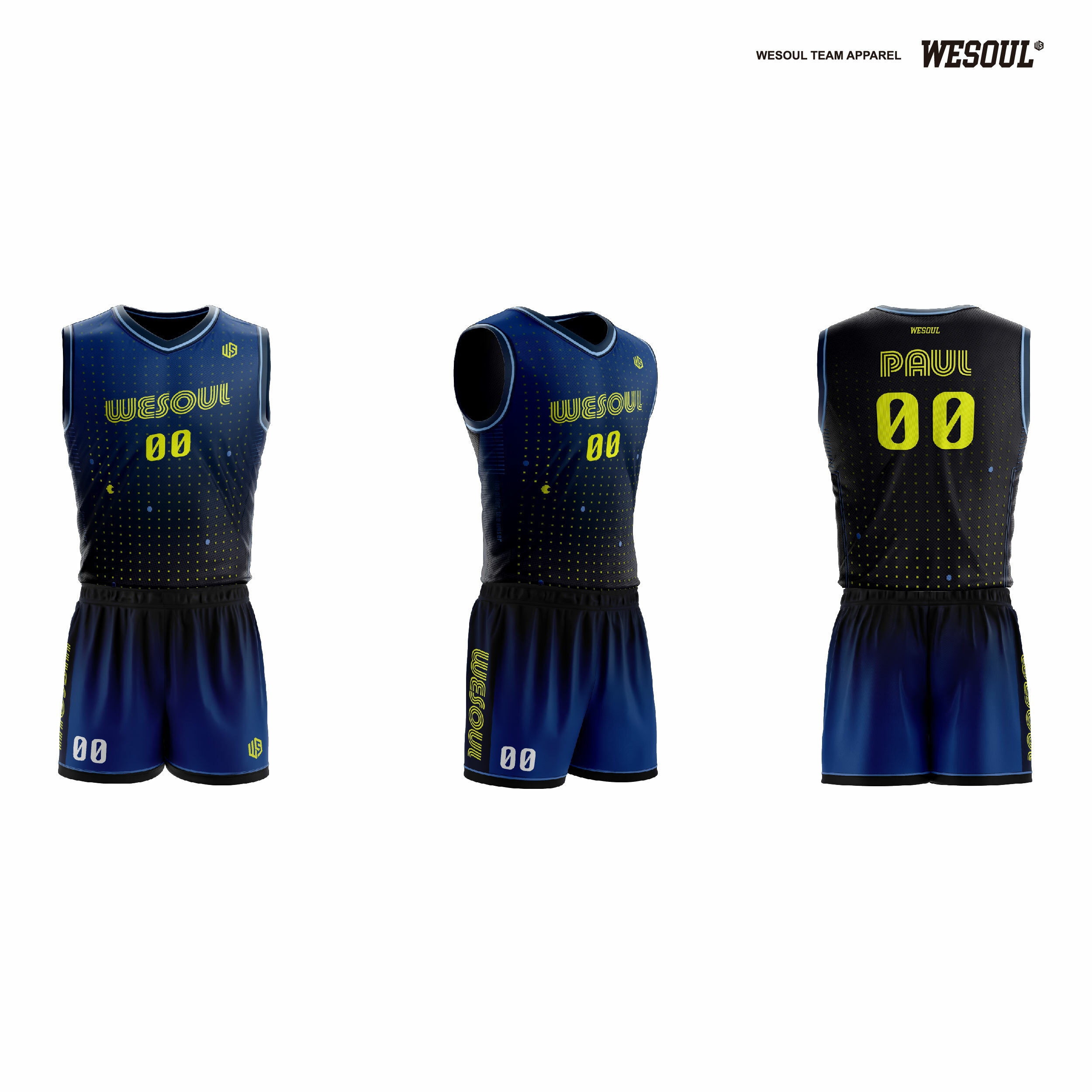 【WESOUL】WS24J026 【系列2 Let’s play】全客製籃球服