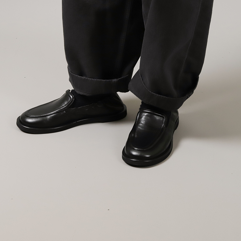 Studio Nicholson Donovan Elastic Back Loafer Black
