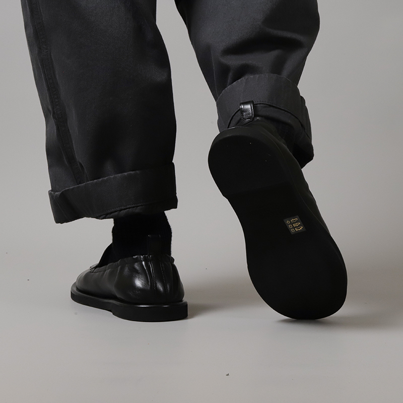 STUDIO NICHOLSON｜ (DONOVAN SNW BLACK (1530)) Women's Donovan Shoe in Black– Studio Nicholson