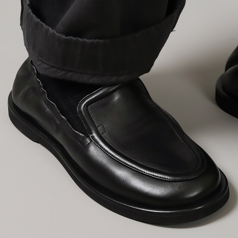 Studio Nicholson Donovan Elastic Back Loafer Black