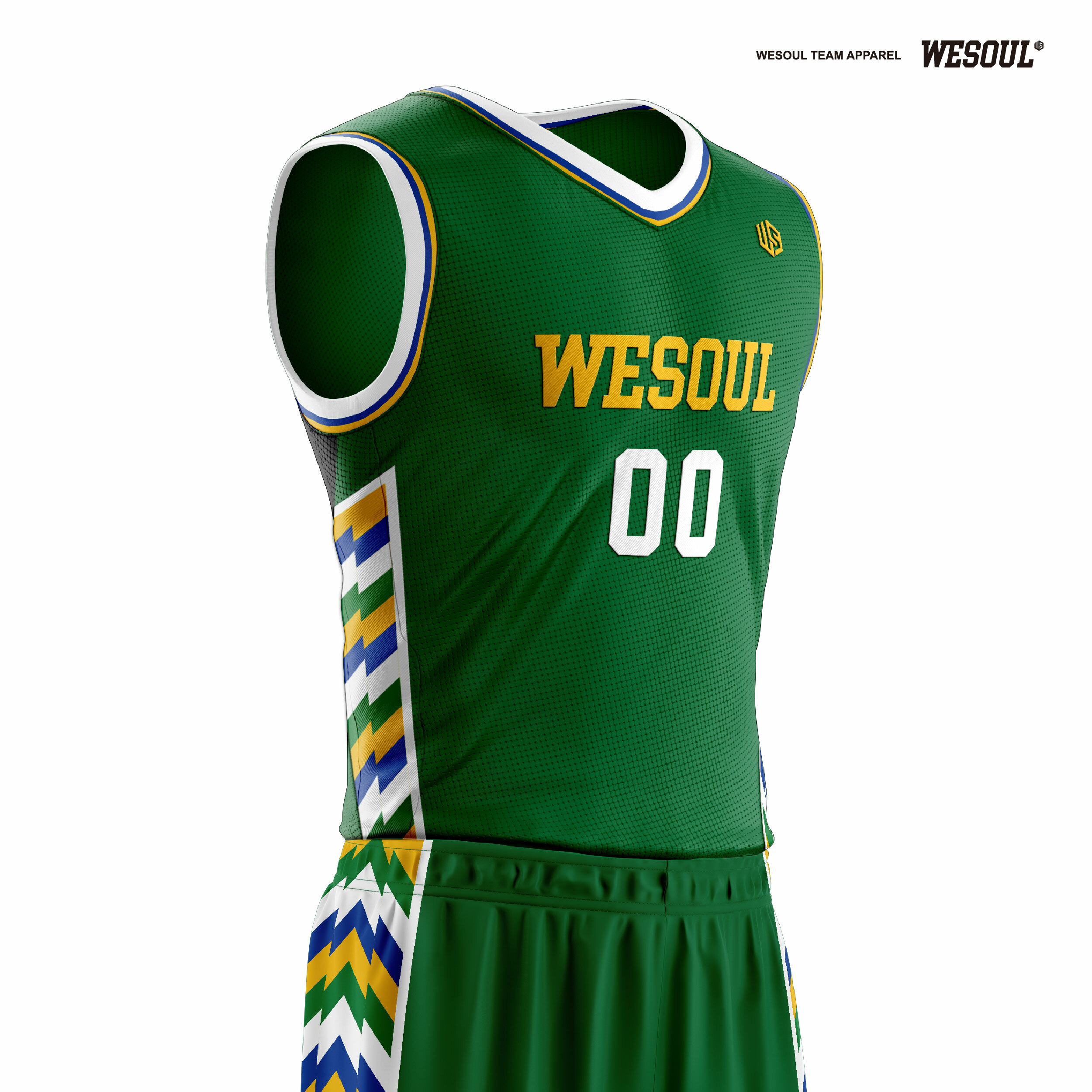 【WESOUL】WS24J032 【系列4 Basic】全客製籃球服