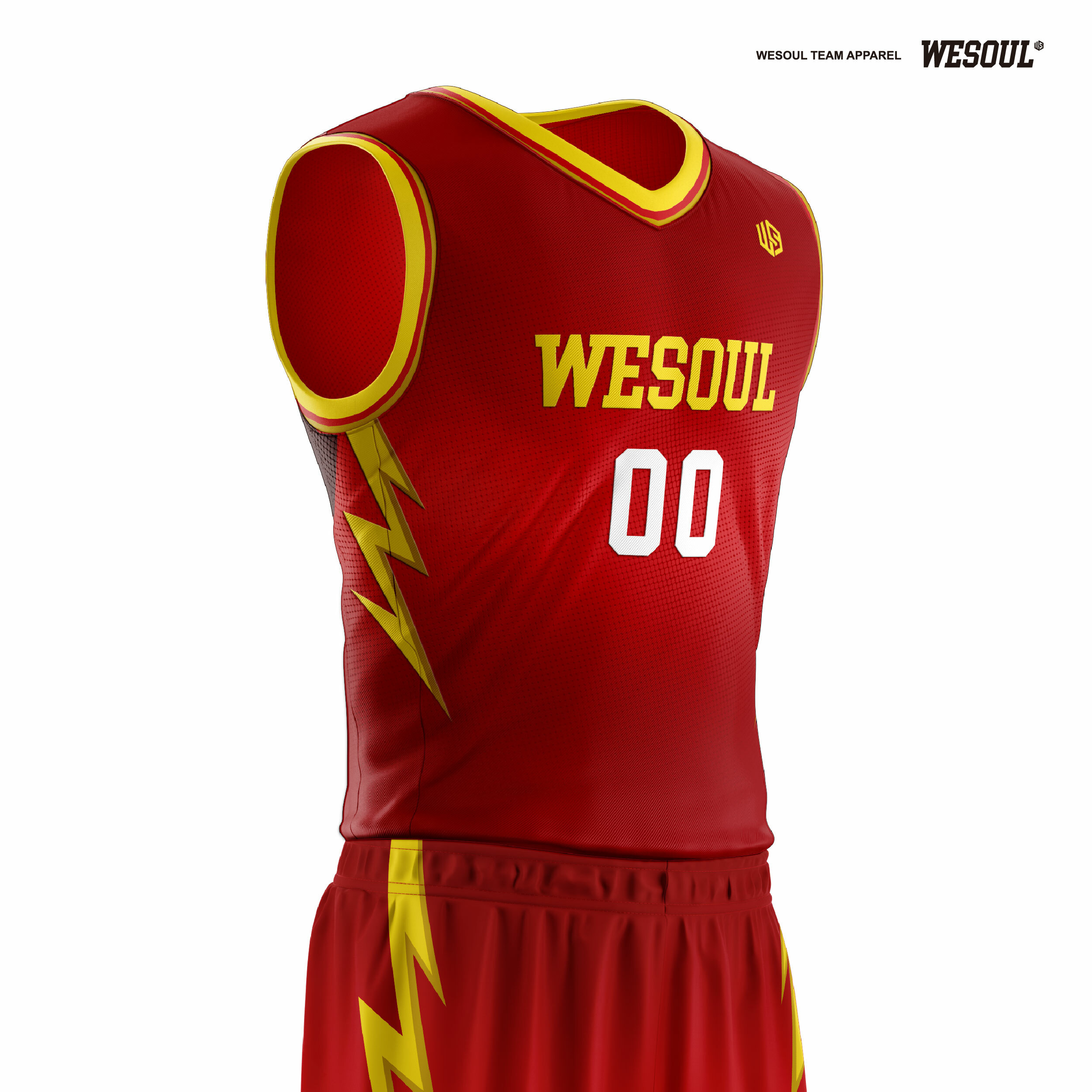 【WESOUL】WS24J033 【系列4 Basic】全客製籃球服