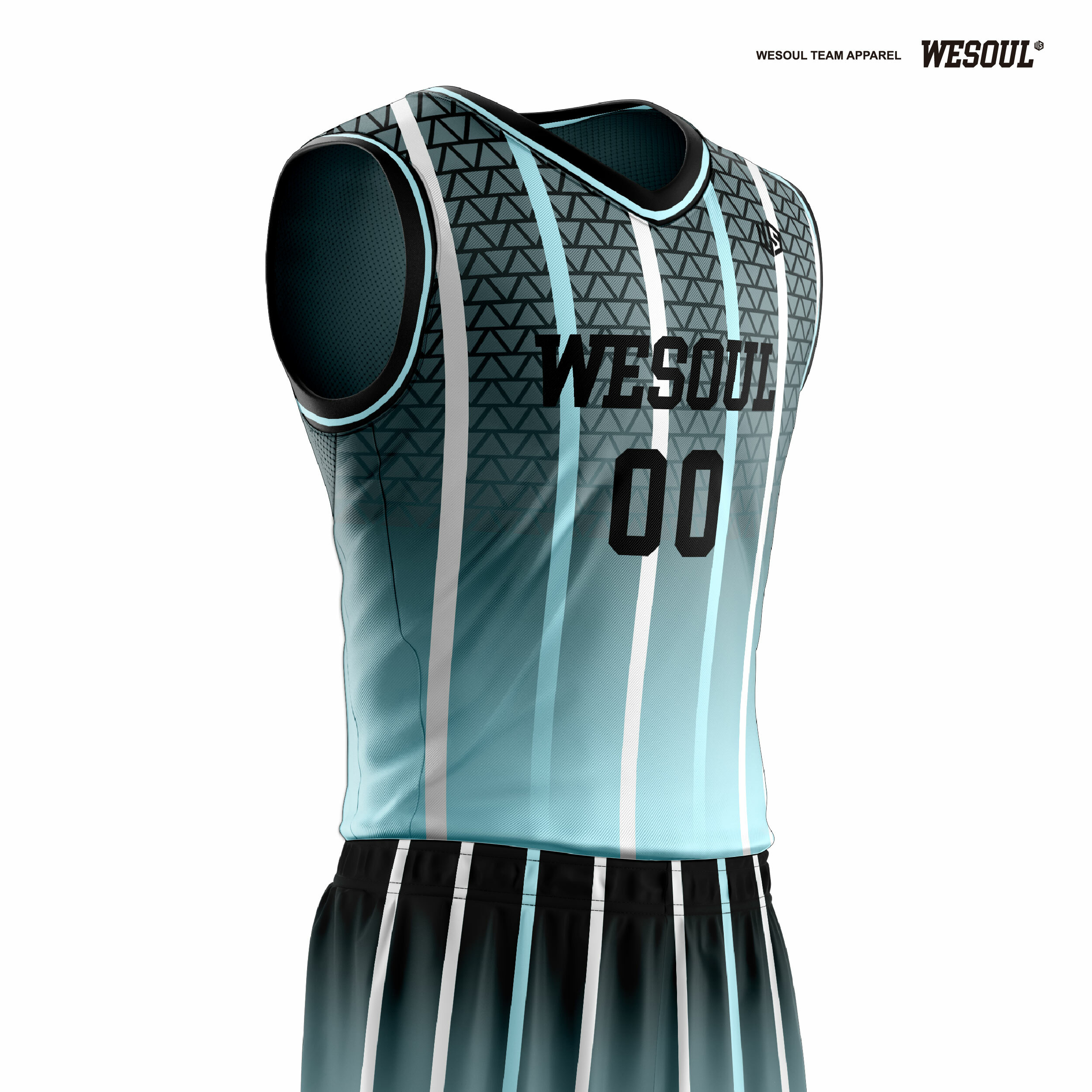 【WESOUL】WS24J034 【系列4 Basic】全客製籃球服