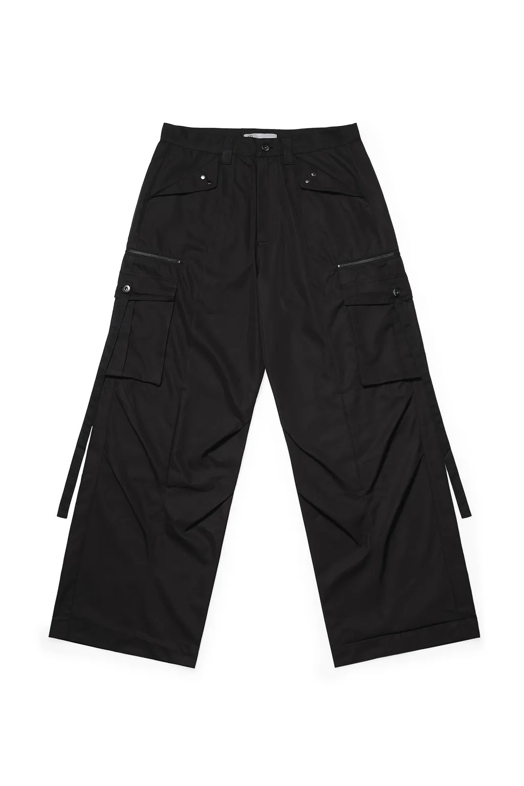 ANONYMOUS 膝摺工裝寬褲