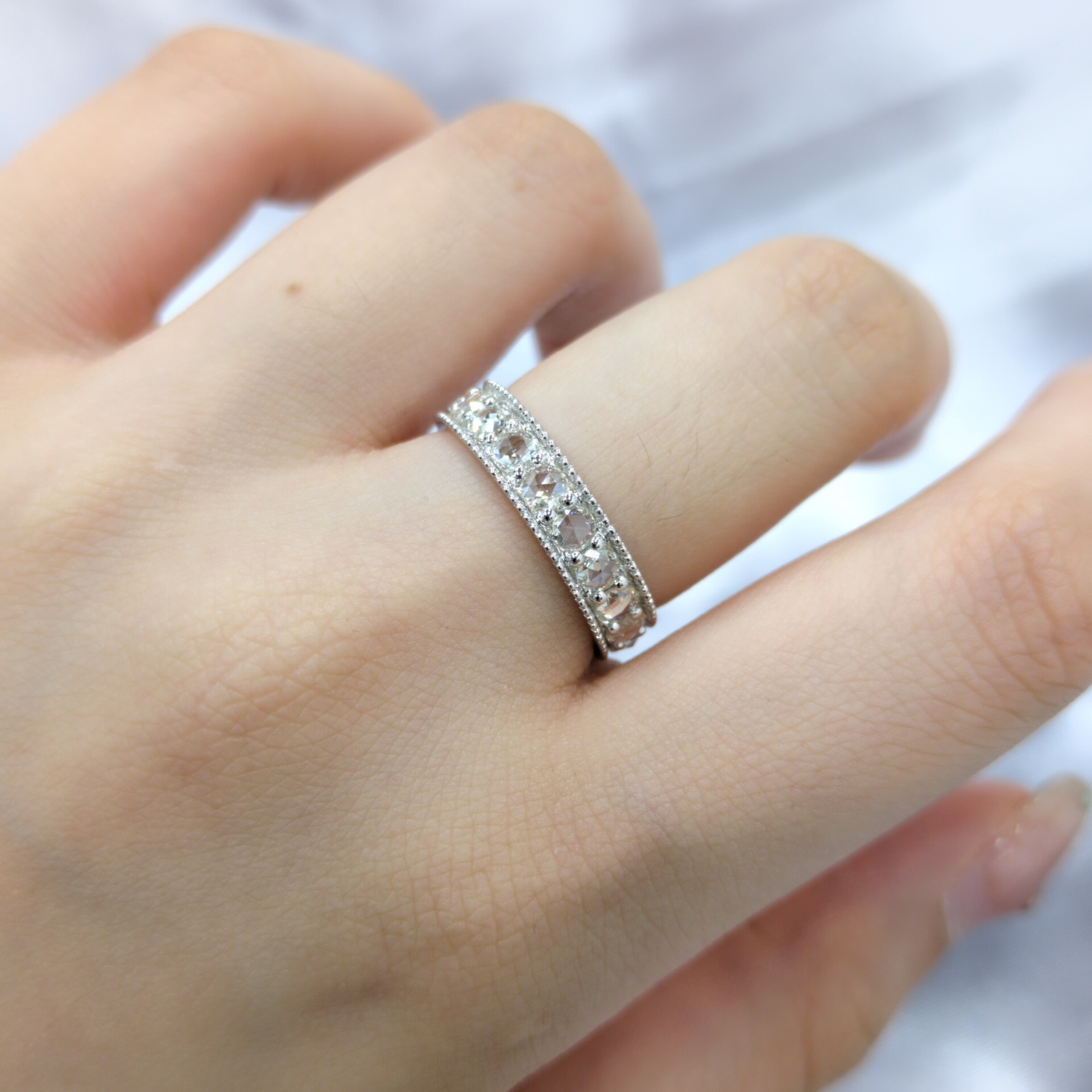 18K White Gold 1.46ct Diamond Ring