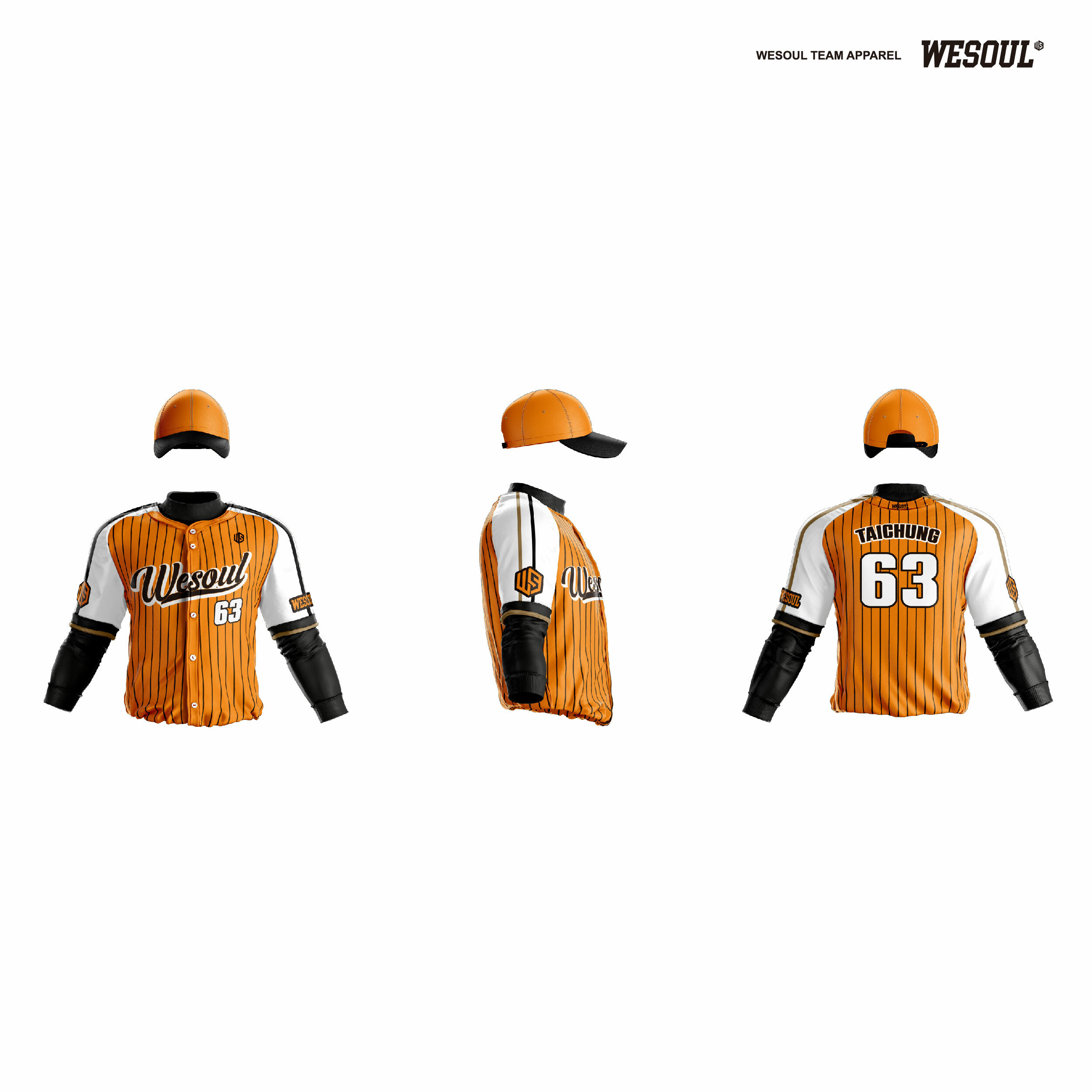 【WESOUL】WS24B001【系列4 Basic】全客製棒壘球服