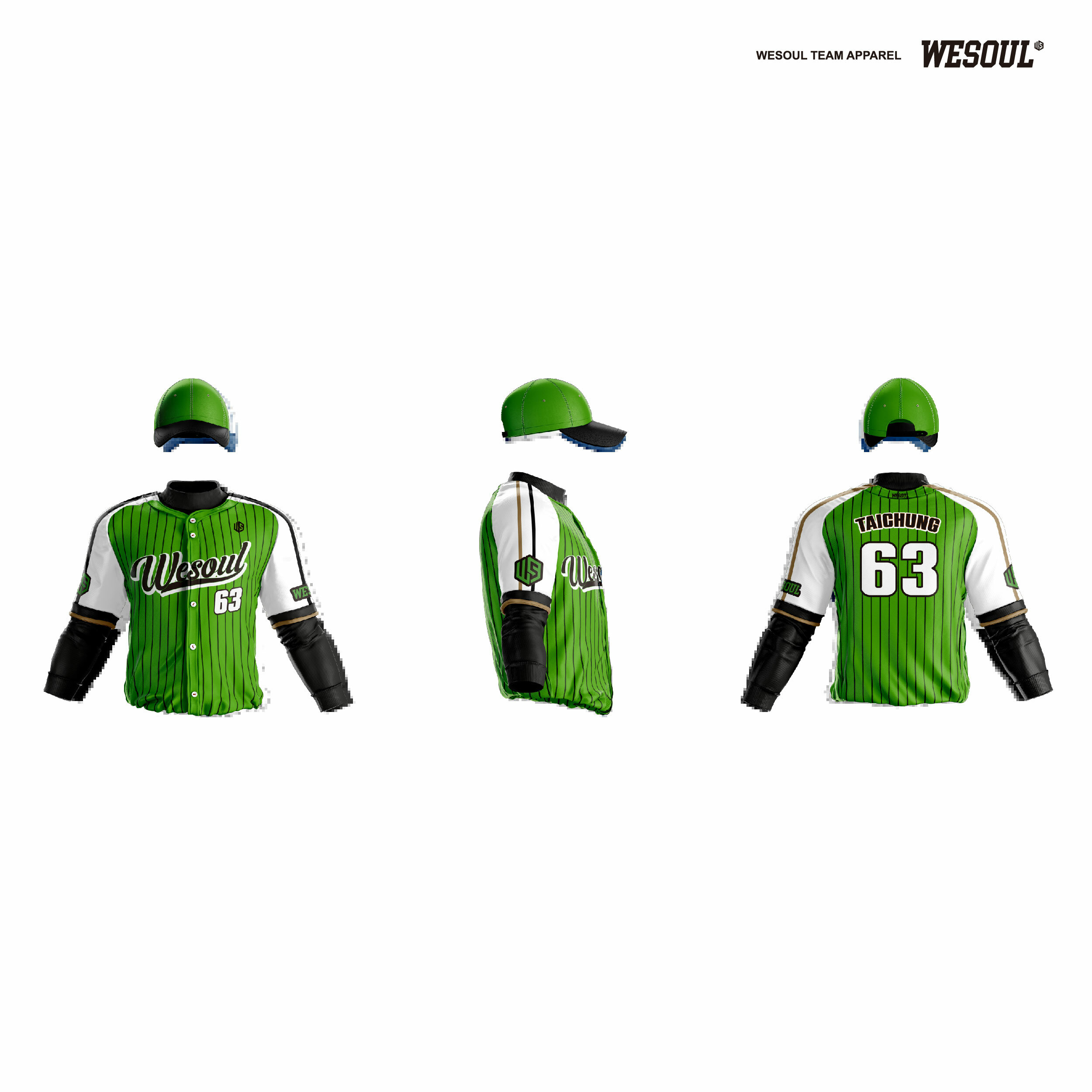 【WESOUL】WS24B001【系列4 Basic】全客製棒壘球服