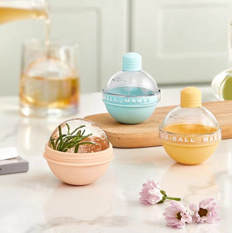 燈泡造型創意冰球模具(3入裝)