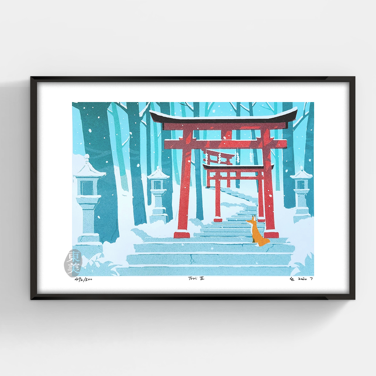 Lawrence Lau〈雪之鳥居〉