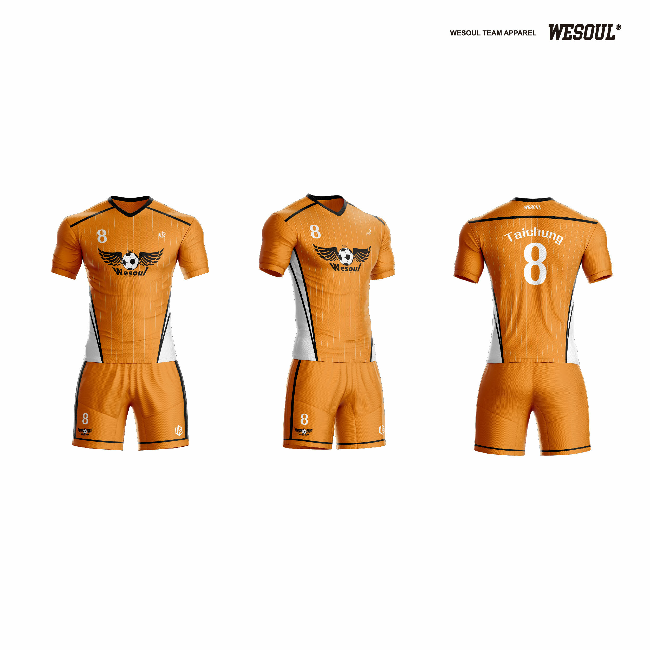 【WESOUL】WS24F003【系列4 Basic】足球/排球/羽球服