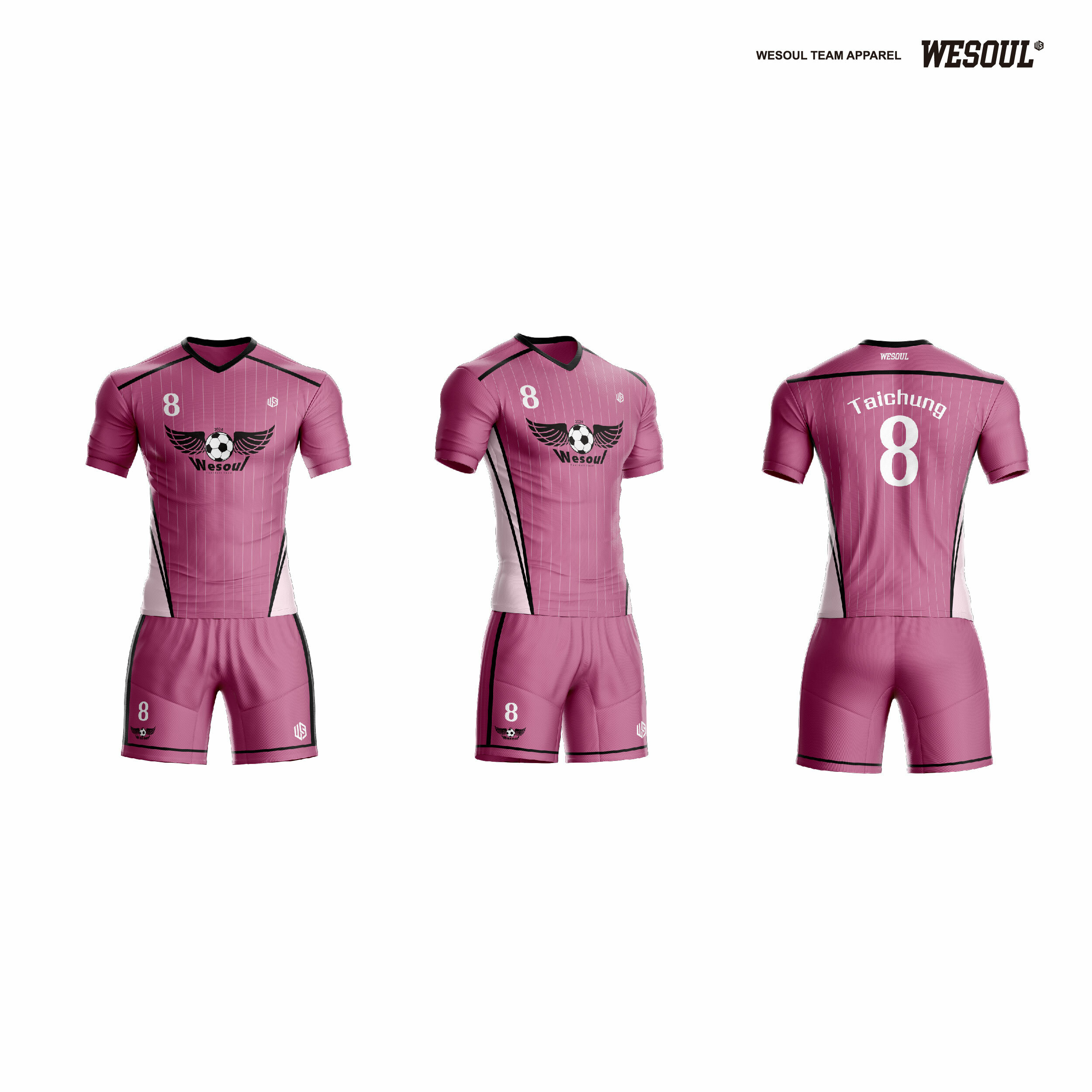 【WESOUL】WS24F003【系列4 Basic】足球/排球/羽球服