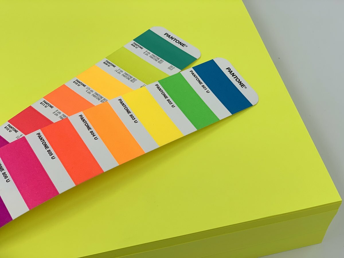 多致紙品 - 75克 A4 熒光色影印紙 - 黃 (500張) a4紙