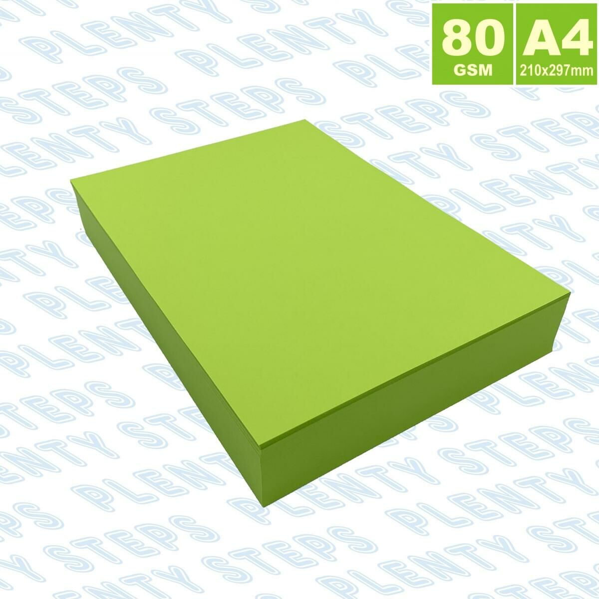 多致紙品 - 75克 A4 熒光色影印紙–綠 (500張) a4紙