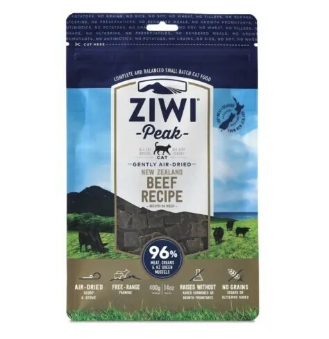 Ziwi Peak巔峰 風乾貓糧系列 牛肉配方．400g/1kg