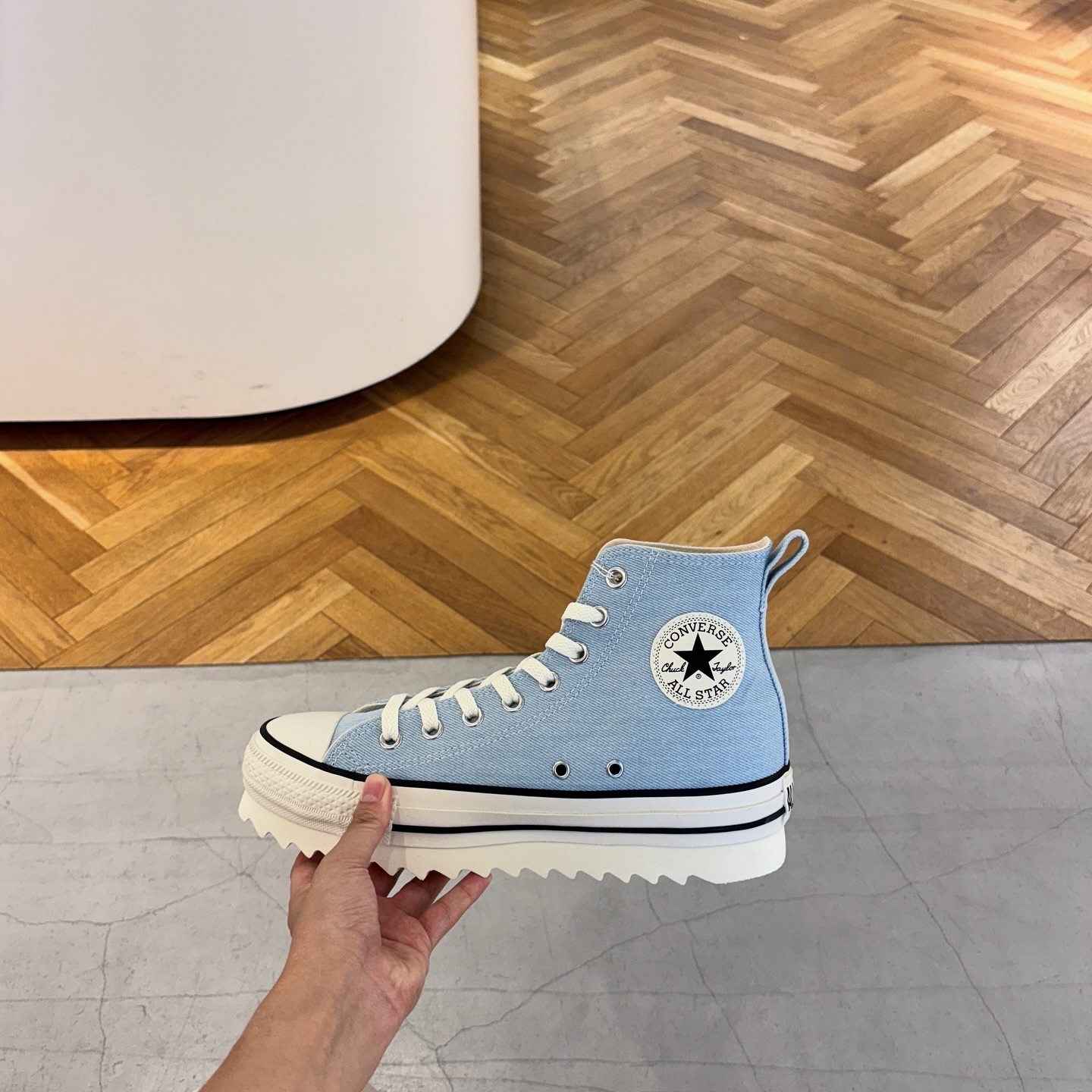 Converse All Star Sharksole DM Hi 日本限定 丹寧 牛仔藍 厚底 帆布鞋 31312740 31312741