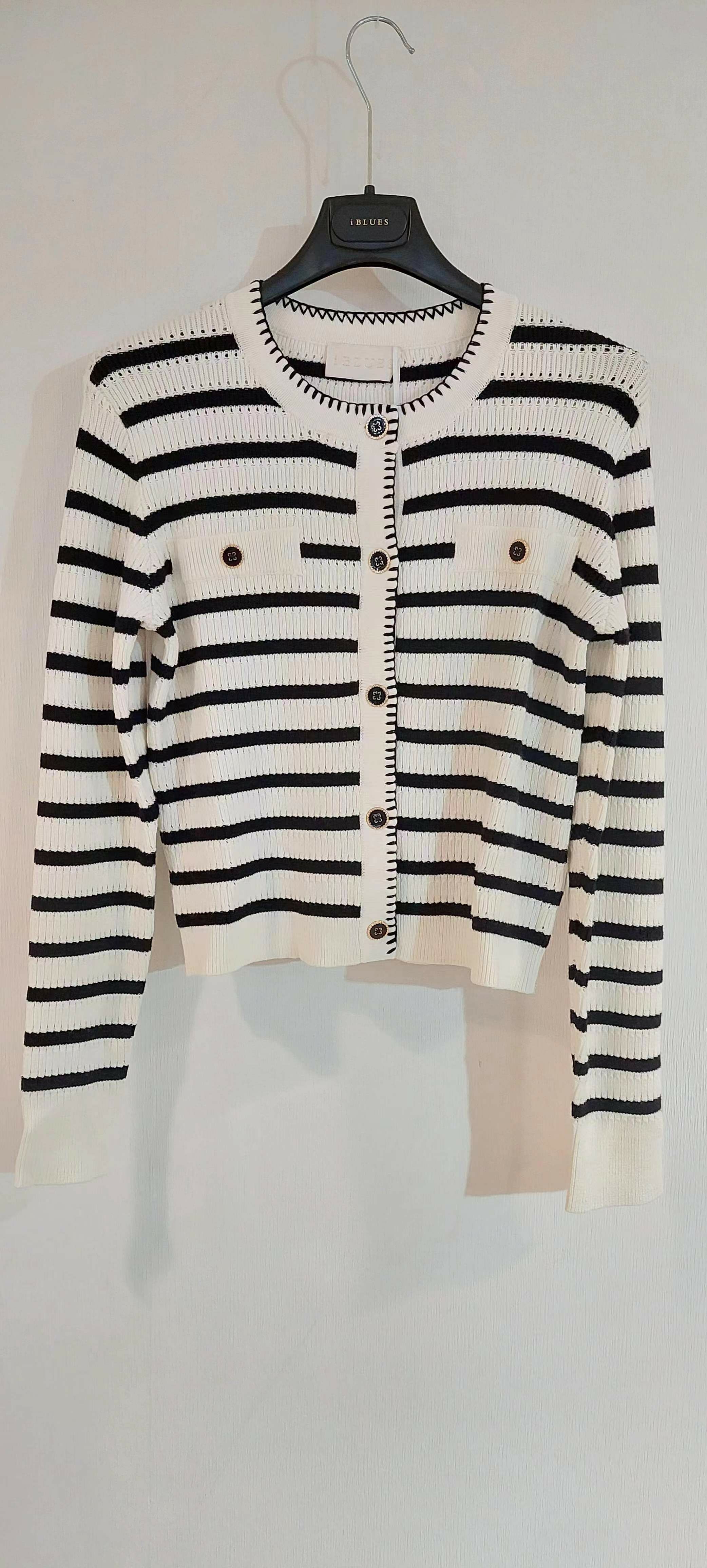 Iblues 條紋開衫 -M
