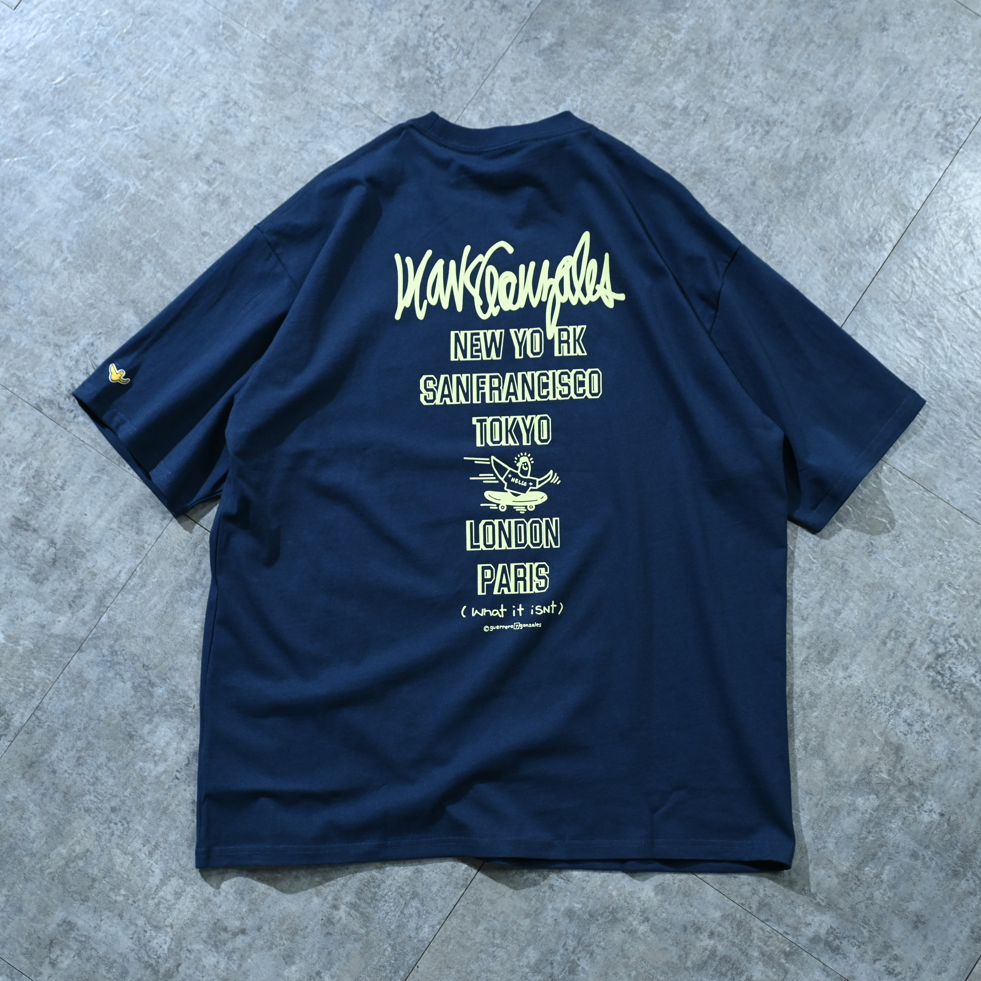 What it isNt) ART BY MARK GONZALES World Tour Tee