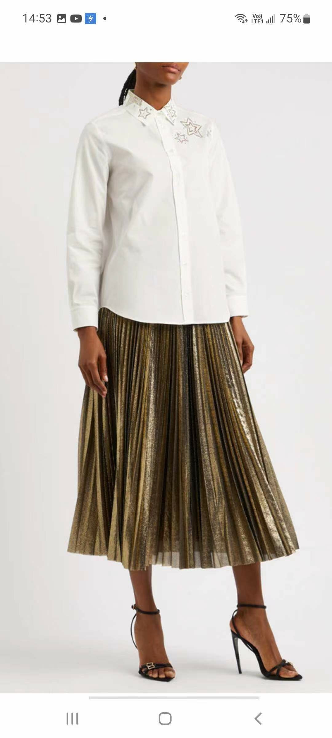 Weekend max mara 星星襯衫 -M