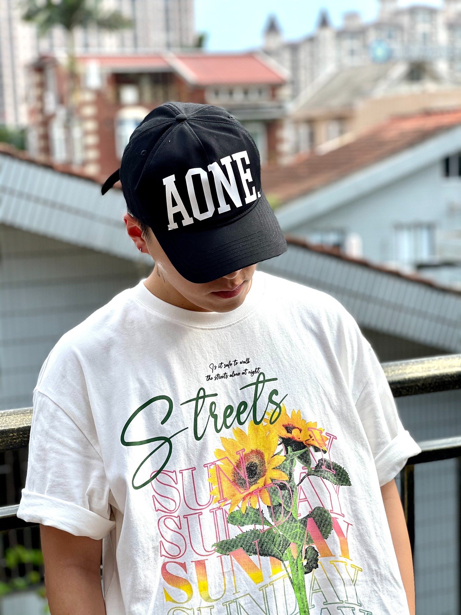 Aone4sure 字母LOGO 老帽