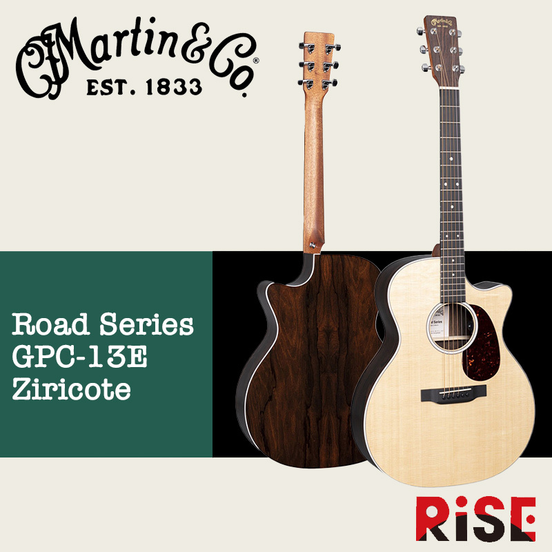 Martin Road Series GPC-13E Ziricote 雲杉木 面單板 木吉他