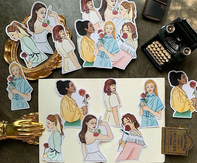 Piscoletters Rosie Girls Sticker