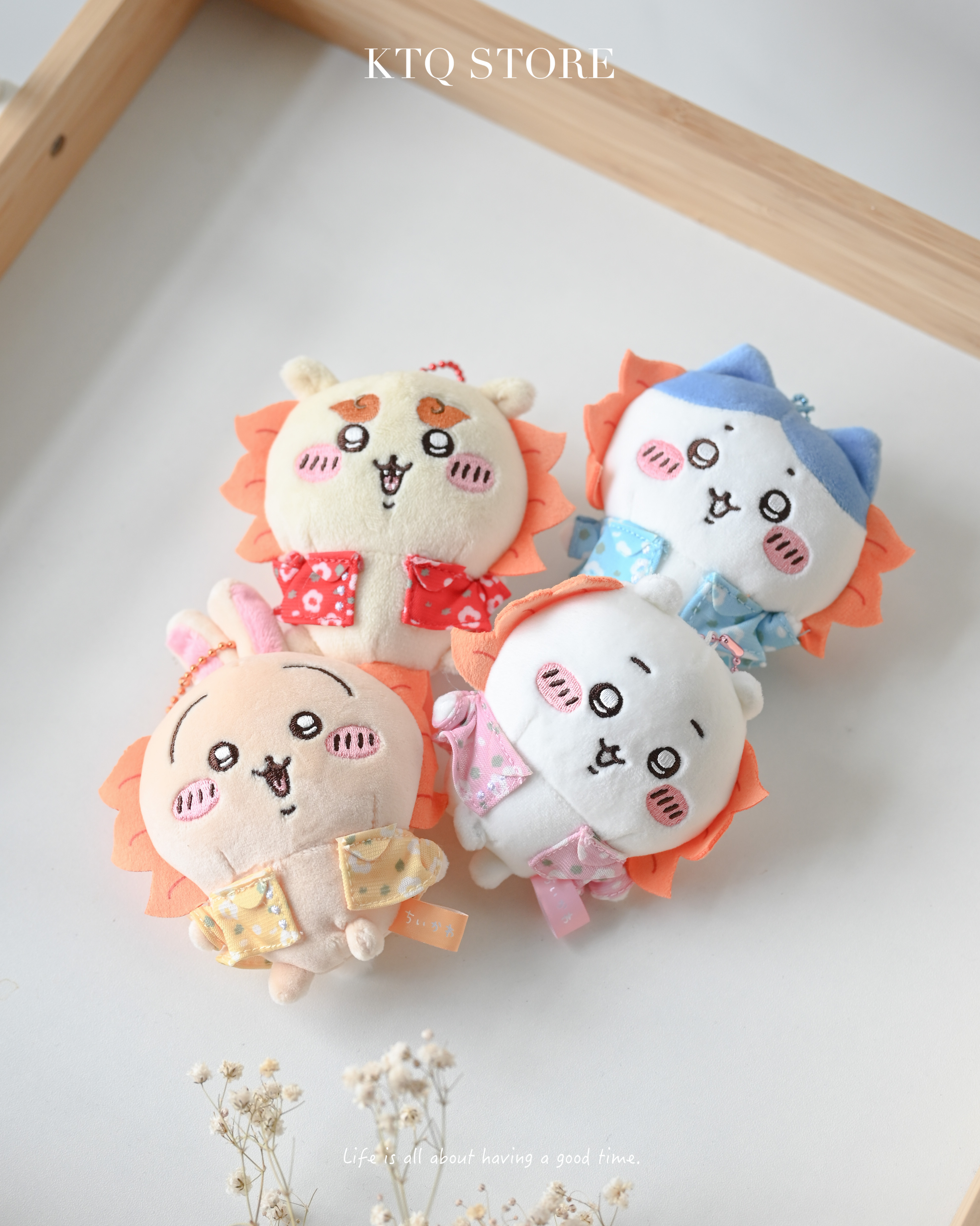 KTQ STORE ‧ 日本 Chiikawa 吉伊卡哇 沖繩獅薩限定款 吊飾娃娃