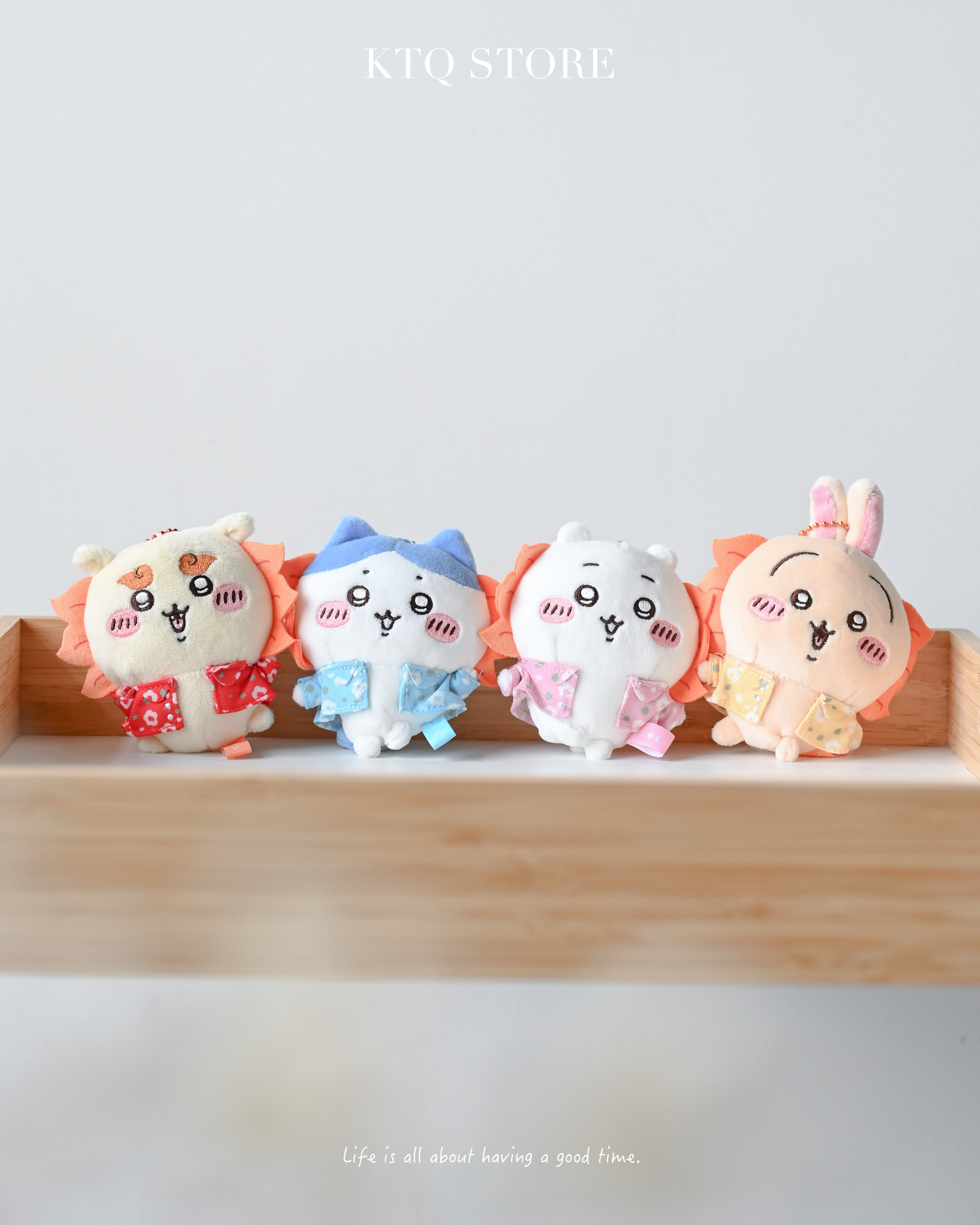 KTQ STORE ‧ 日本 Chiikawa 吉伊卡哇 沖繩獅薩限定款 吊飾娃娃