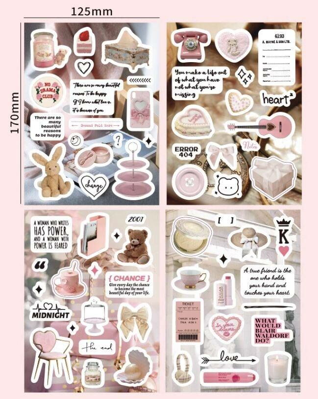 Infeel.me Sticker Sheet - Maiden Heart