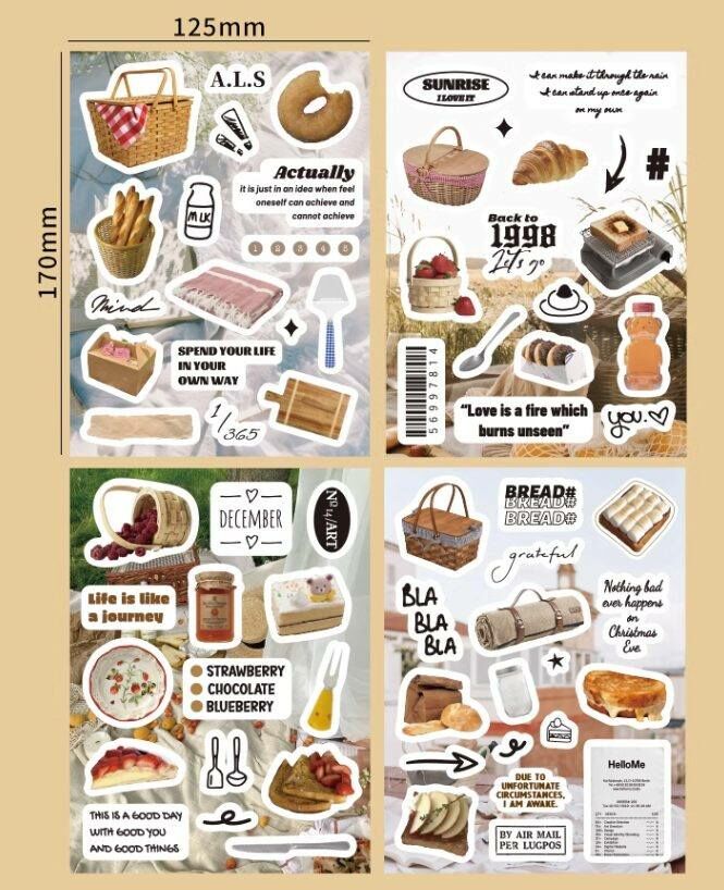 Infeel.me Sticker Sheet - Picnic
