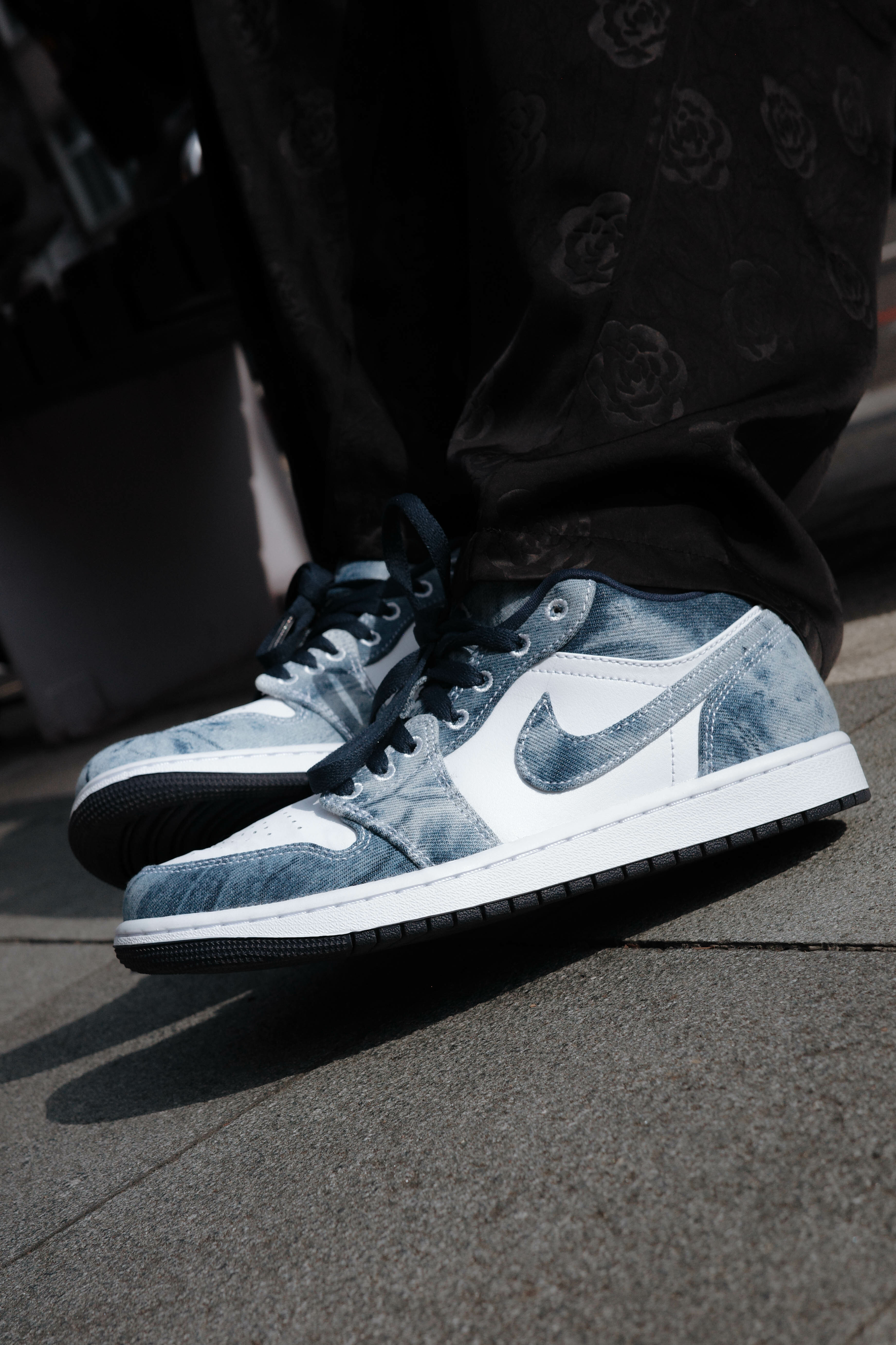 Air jordan 1 low se washed denim 丹寧牛仔布 CZ8455-100