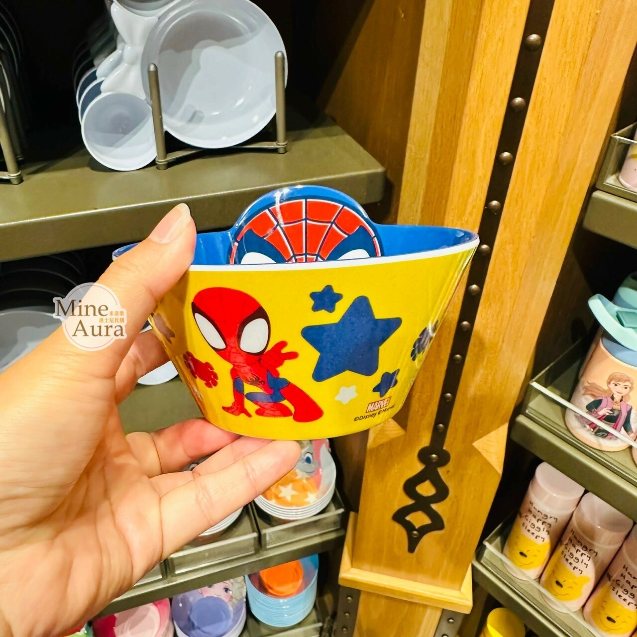 蜘蛛人 Spider-Man 兒童 餐具 造型碗 漫威 Marvel -上海迪士尼樂園