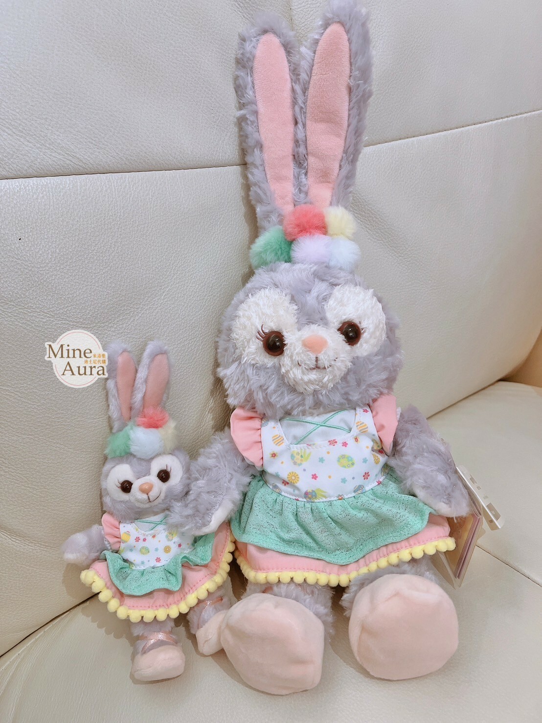 (絕版現貨) 復活節限定 史黛拉露 星黛露 StellaLou 鑰匙圈 吊飾 + SS 娃娃 玩偶 -香港迪士尼樂園