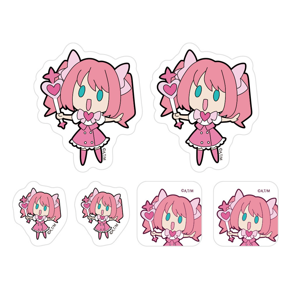 Cospa 0805 マジアマゼンタ ミニステッカーセット [TVアニメ「魔法少女にあこがれて」]