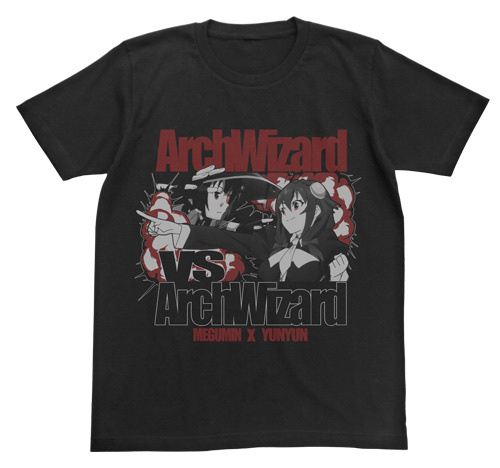 Cospa 0805 めぐみんVSゆんゆんTシャツ [この素晴らしい世界に祝福を！2]