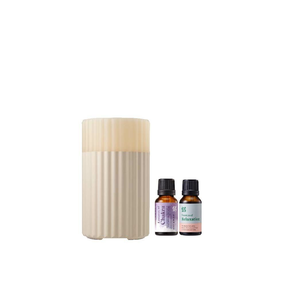 波浪燭光香氛水氧機 附15ML精油 氣場+舒壓