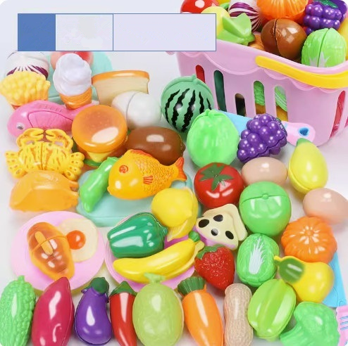 Hot-selling Qieqiele kitchen combination set (large basket-Western food Qieqiele 48-piece set (37 pieces of Qieqiele)