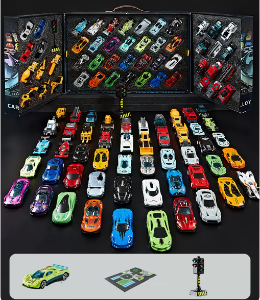 Popular alloy car gift box (50 pieces) (specification: 41*31.5*10CM)