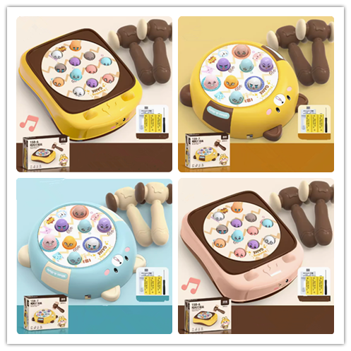The popular Whack-a-Mole (fawn/puppy/little brown bear/little blue bear/little pink cat/little yellow cat) (specification: 23*20*7CM) (please contact customer service to confirm the delivery style after placing the order)