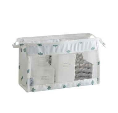 Popular storage bag (white cactus)