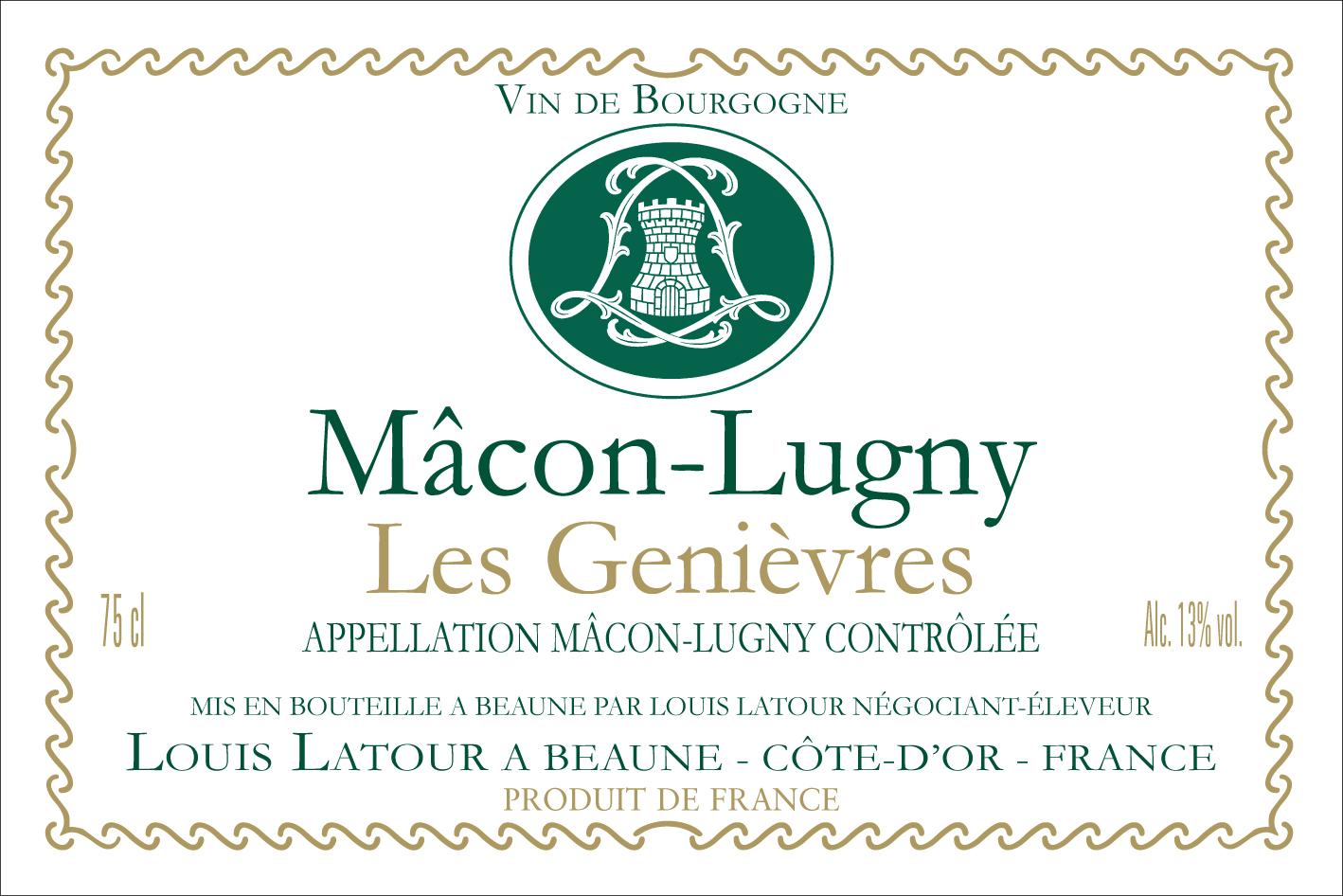 Louis Latour Macon-Lugny "Les Genièvres" 2023