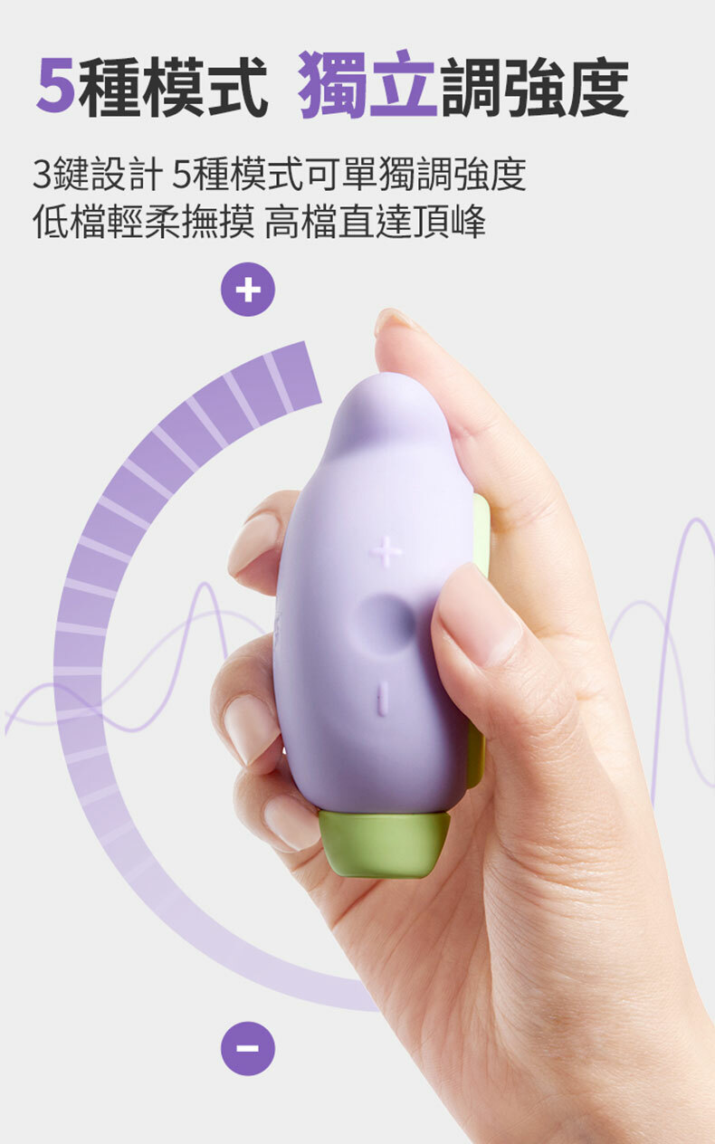 GluGlu｜小胖丁吸吮按摩器｜吸吮器